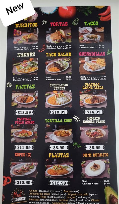 el trompo mexican taqueria menu|MENU TROMPO